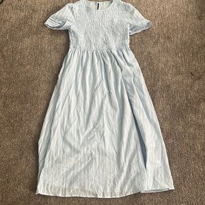 NWOT Light Blue Long Dress
